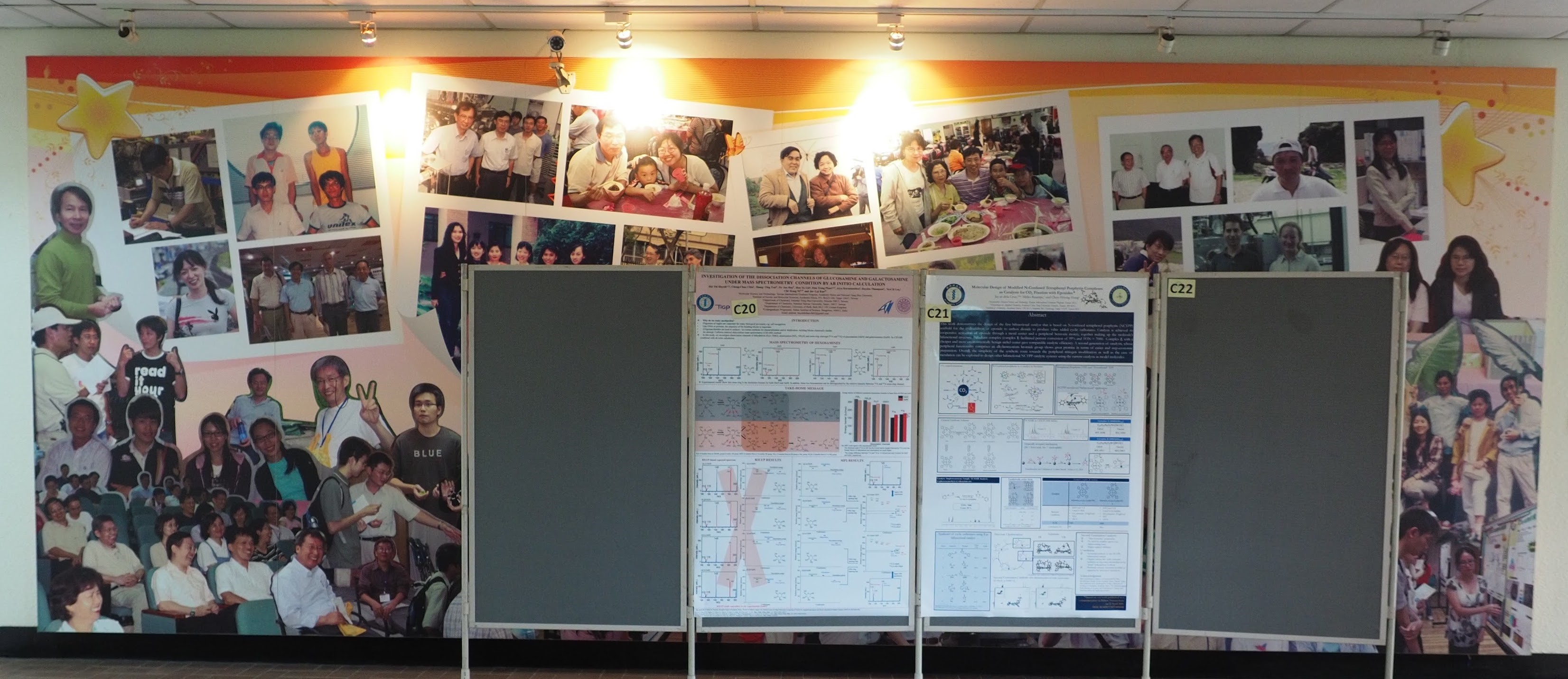 Interactive poster presentations of research in IAMS via Gathertown